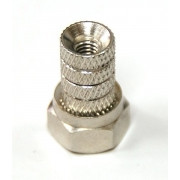 Штекер F накрутка на кабель CW41S, под тонкий кабель