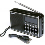 Радиоприемник Сигнал РП-221 FM-88-108 Мгц черный