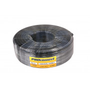 Кабель телевизионный 75 OM Rexant уличный тонкий (жила сталь/медь оплетка алюм.)