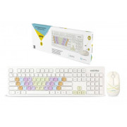 Комплект беспроводной клавиатура+мышь Smartbuy ONE белый (SBC-218346AG-W)
