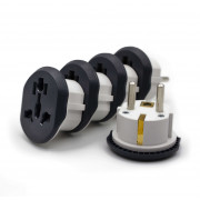 Адаптер-переходник универсальный Live Power K1616 (тревел-адаптер) 10А 250В (земля)