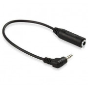 Переходник j3,5гн. - j2,5шт. угловой / гибкий