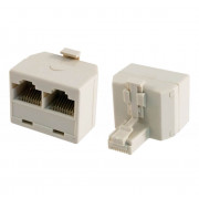 Компьютерный двойник (штекер - 2 гнезда) 8p8c REXANT 03-0102