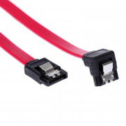 Кабель SATA - SATA угловой 0.5m