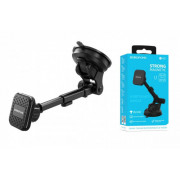 Держатель в авто BOROFONE BH21 магнитный с креплением на стекло, цвет черный