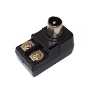 Штекер для антенны ТВ (рога)