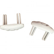 Заглушка для розеток ITEC ZR-1 (защита детей) белая / пластик