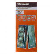 Набор 25 в 1: отвертка + биты фосфоритовые 25мм (Ермак 736-264)