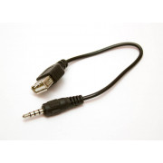Кабель jack 3.5 AUX на USB (гнездо)