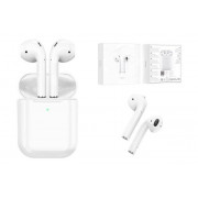 Наушники беспроводные HOCO EW02 Bluetooth вкладыши (белый)