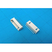 Разъем FH09MR, 1,25ММ вилка на плату угловая