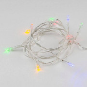 Гирлянда-нить (бат) ULD-S0150-010/STB/2AA MULTI 10LED разноцв. 1,5м (2xAA) прозр.провод IP20 Uniel