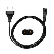 Шнур питания C7 1.8м чёрный 2x0.75 (магнитофонный) Rexant 11-1102